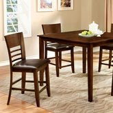 Hillsview Dining Table Set Model Cm3916Pt-5Pk-Chair By Furniture Of America